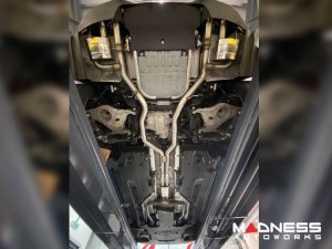 Jaguar F-PACE Performance Exhaust System - Cat Back - Quicksilver - 5.0L - Sound Architect Jaguar F-PACE Performance Exhaust System - Cat Back - Quicksilver - 5.0L - Sound Architect